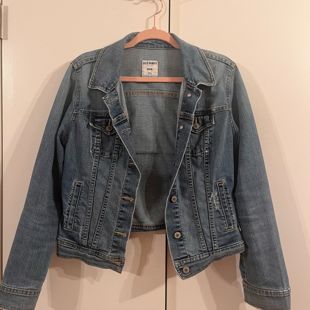 Old Navy Women's Blue Denim Jacket